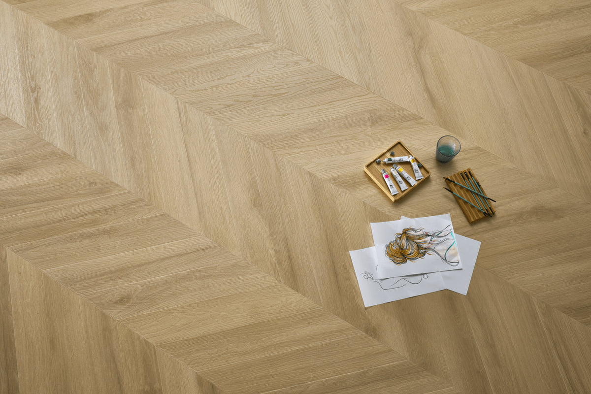 Parchet SPC Arbiton PRINCETON OAK 228 CLC CHEVRON 0,55/5x120x600mm