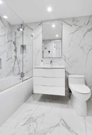 GRESIE ATTICA STATUARIO GLOSSY 80x160cm 2,56m2/cut