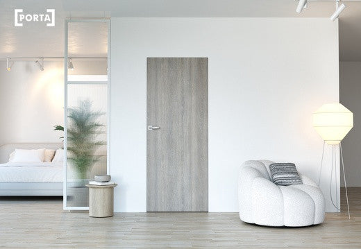 Usi filomuro lemn Porta Doors HIDE 1.1 - Gri, maro
