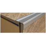 PROFIL ALUMINIU PENTRU TREAPTA GRESIE 10x12mm 2m