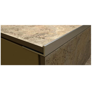 PROFIL ALUMINIU TERMINATIE DREAPTA 12mm 2,5m
