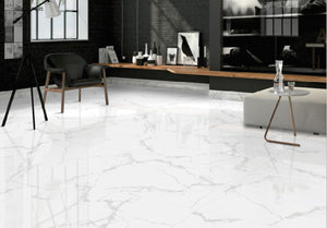 GRESIE ATTICA STATUARIO GLOSSY 60x120cm 1,44m2/CUT