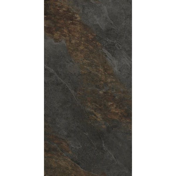 Gresie Auric Graphite Rect 119.7x59.7 cm | Finisaje premium