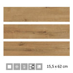 GRESIE BRISTOL GOLD 15,5x62cm 1,34m2/cut