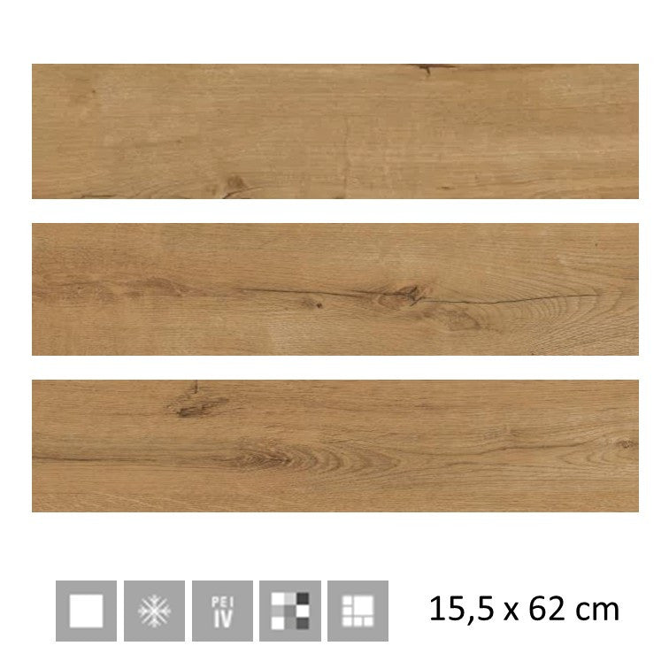 GRESIE BRISTOL GOLD 15,5x62cm 1,34m2/cut