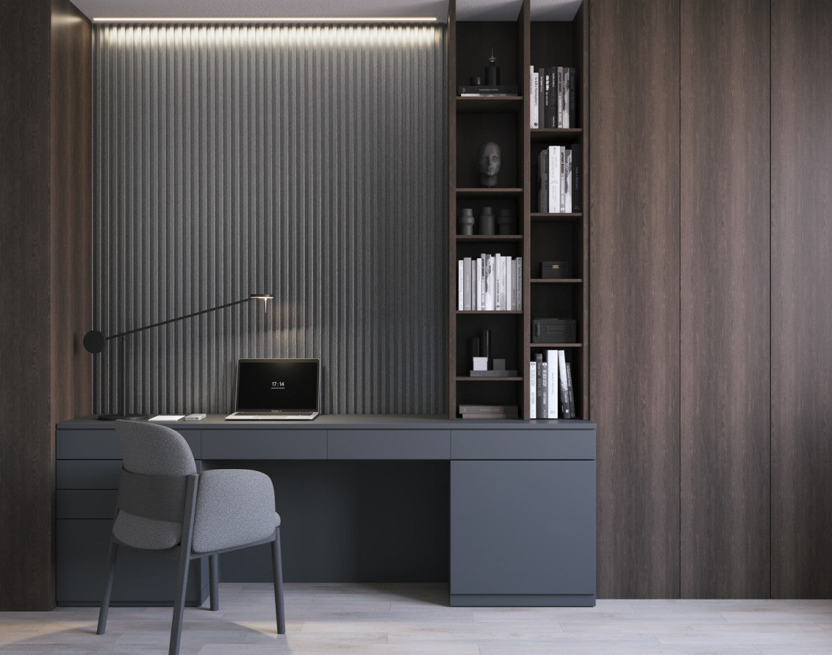 PANOU RIFLAT VILO M 16x265cm BRUSHED STEEL