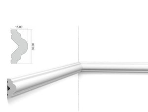 PROFIL BRAU POLIMER CHP3015 15x30x2000mm
