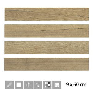 GRESIE HALIFAX NATURAL 9,2x60cm 0,60m2/cut