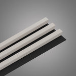 RIFLAJ MDF LINEA SLIM 3 JAPANDI/BLACK 30x144x2650mm