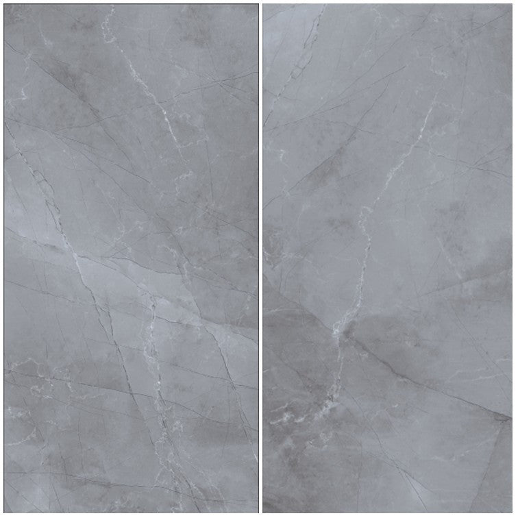 GRESIE JORDAN DARK GREY GLOSSY 80X160cm 2.56m2/cut
