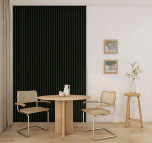 RIFLAJ MDF LINEA SLIM 3 BOTANIC/BLACK 30x144x2650mm