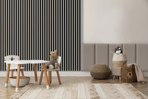 RIFLAJ MDF LINEA SLIM 3 JAPANDI/BLACK 30x144x2650mm