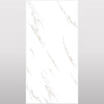 GRESIE RADIAL STATUARIO GLOSSY 60x120cm 1,44m2/CUT - gresie ceramica alba marble lucioasa in Cluj, livrare in Romania