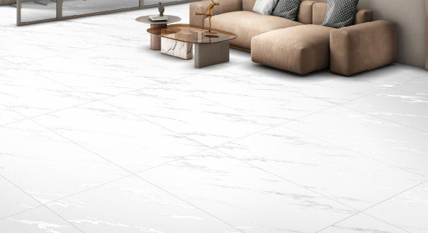 GRESIE RADIAL STATUARIO GLOSSY 60x120cm 1,44m2/CUT
