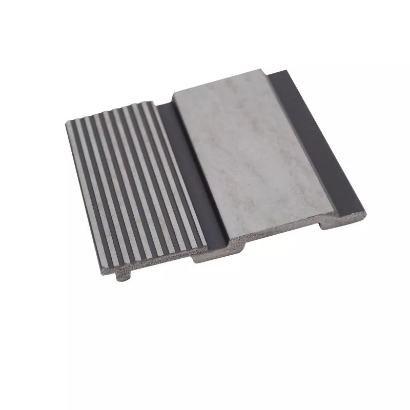 RIFLAJ DECORATIV POLIMER 12x120x2800mm GRI 404