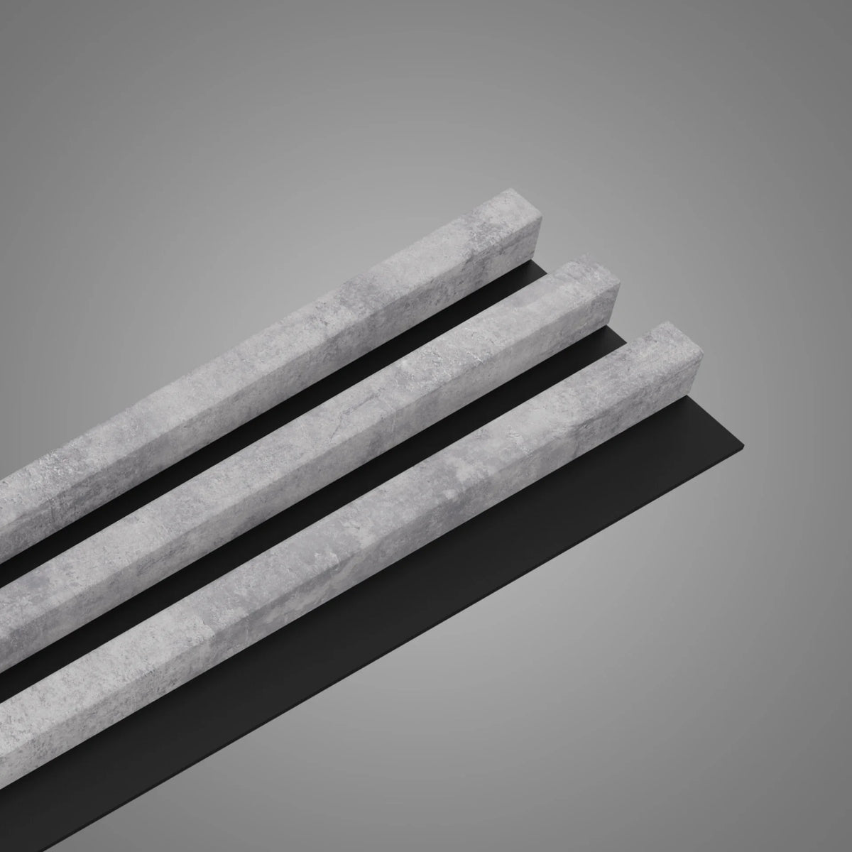 RIFLAJ MDF LINEA SLIM 3 URBAN/BLACK 30x144x2650mm