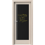 Usa interior Porta Doors VERTE HOME E.0 cu tabla neagra