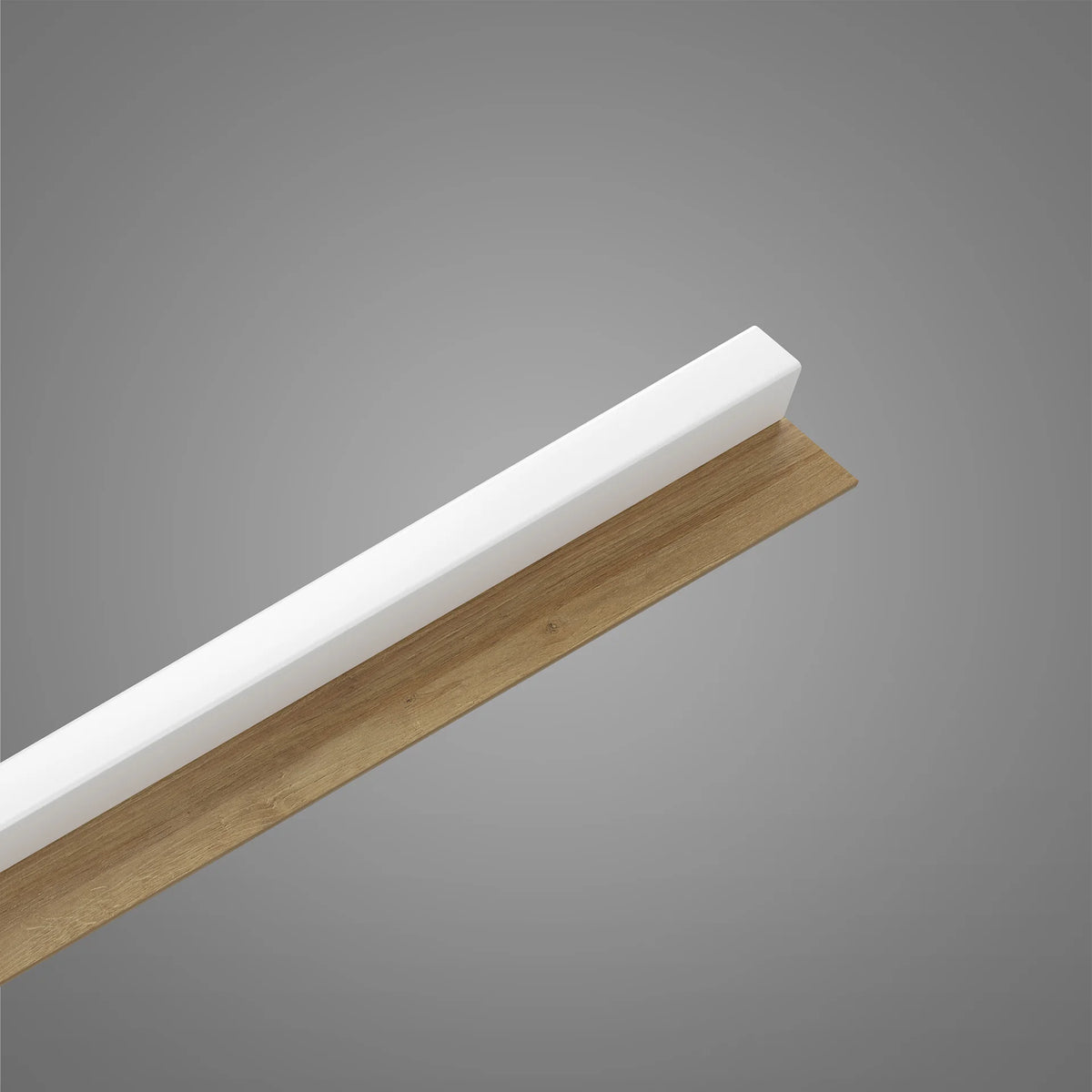 RIFLAJ MDF LINEA SLIM 1 WHITE/OAK 30x48x2650mm