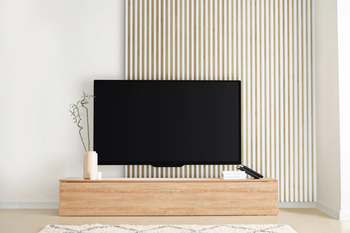 RIFLAJ MDF LINEA SLIM 3 WHITE/OAK 30x144x2650mm