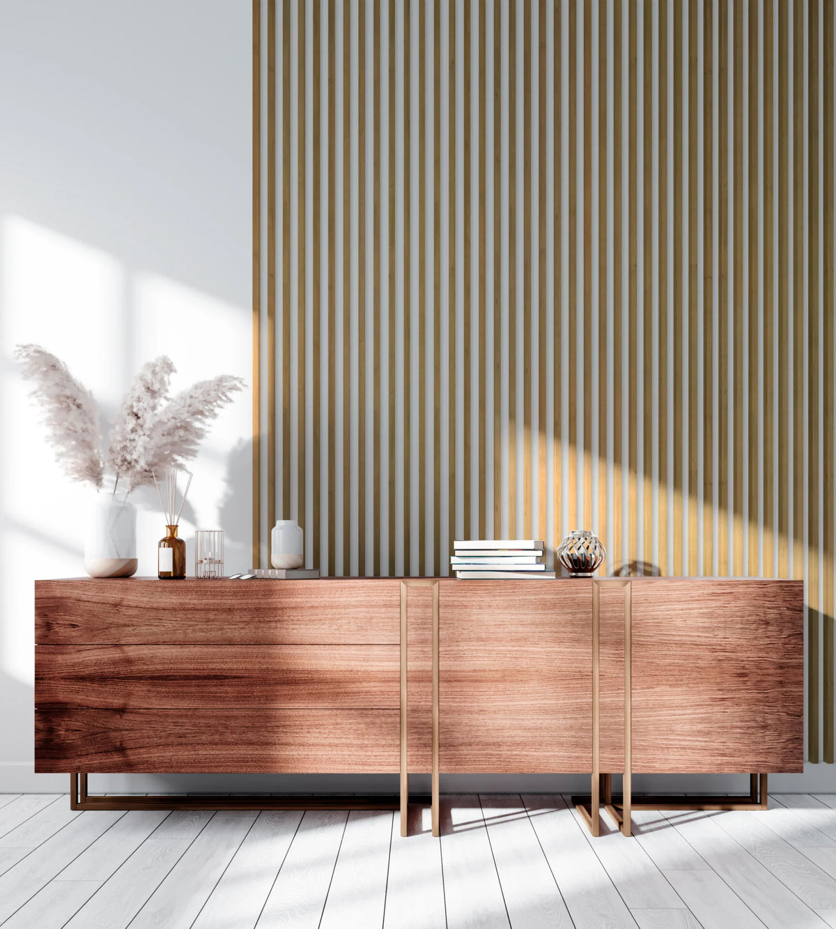RIFLAJ MDF LINEA SLIM SINGLE OAK 27x22x2650mm