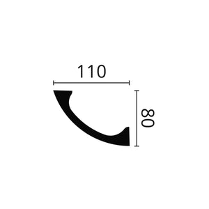 CORNISA BANDA LED WT3 80x110x2000mm