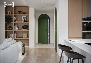 Usa filomuro Porta Doors HIDE 1.1 - verde