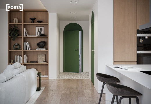 Usa filomuro Porta Doors HIDE 1.1 - verde