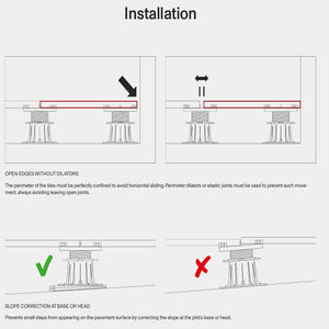 PIEDESTAL FIX 10MM PEYGRAN