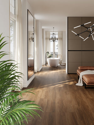 Parchet SPC Falquon WOOD P6005 MARRONE OAK 0,6x20x150cm 1,80m2
