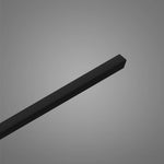 RIFLAJ MDF LINEA SLIM SINGLE BLACK 27x22x2650mm