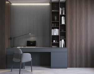 PANOU RIFLAT VILO M 16x265cm BRUSHED STEEL