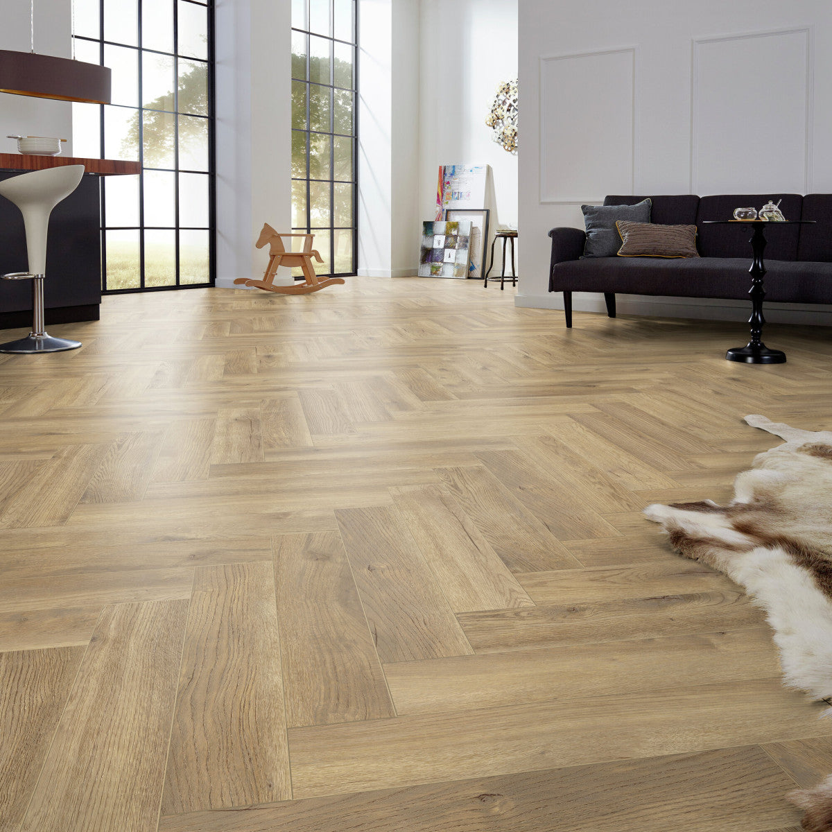 PARCHET LAMINAT KRONOTEX HERRINGBONE 8x133x665mm D4764