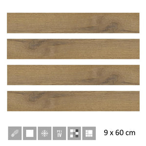 GRESIE HALIFAX HONEY 9,2x60cm 0,60m2/cut