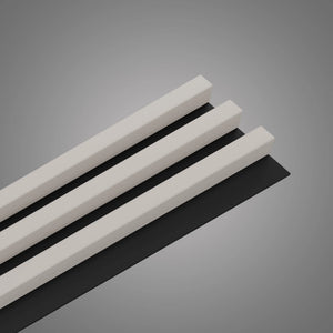 RIFLAJ MDF LINEA SLIM 3 JAPANDI/BLACK 30x144x2650mm