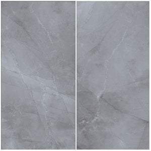 GRESIE JORDAN DARK GREY GLOSSY 80X160cm 2.56m2/cut