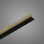 RIFLAJ MDF LINEA SLIM 1 OAK/BLACK 30x48x2650mm