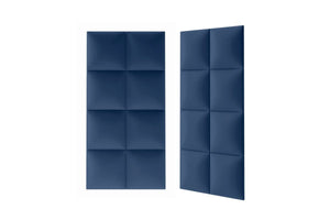 PANOU DECORATIV MELANGE PATRAT 300x300x37mm ALBASTRU ME15
