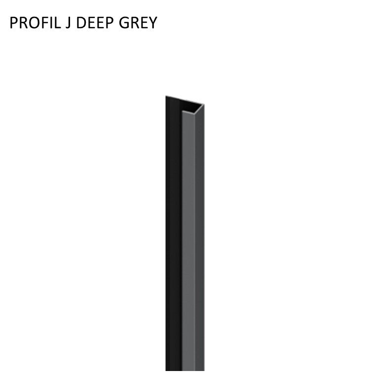 PROFIL TERMINATIE J VILO XL DEEP GREY