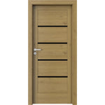 Usa interior Porta Doors VERTE HOME G.4 cu sticla neagra