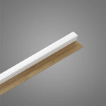 RIFLAJ MDF LINEA SLIM 1 WHITE/OAK 30x48x2650mm